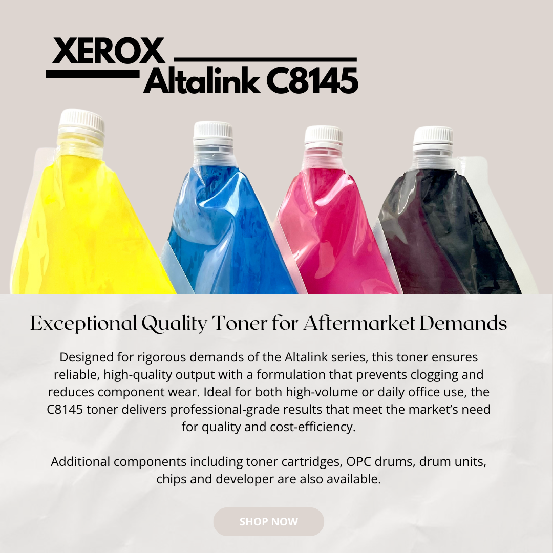 Available Now: Xerox Altalink C8145 Color Toner